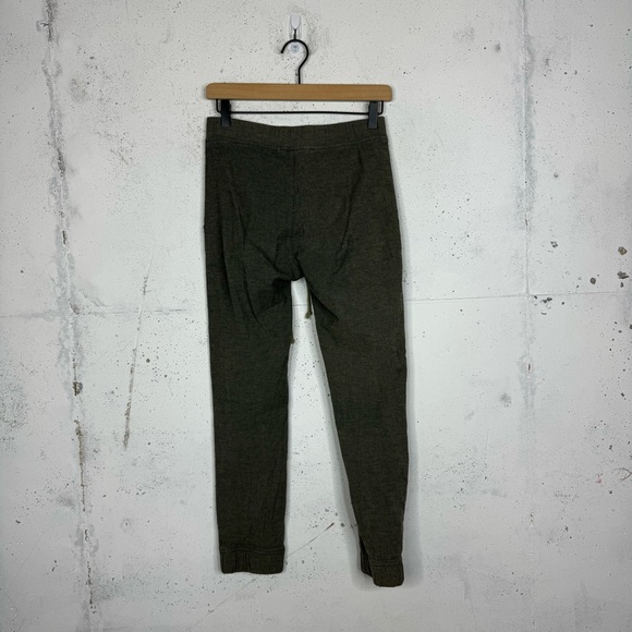 Prairie Underground Linen Like Jogger Sweatpants Tan Green Pants - Picture 7 of 9